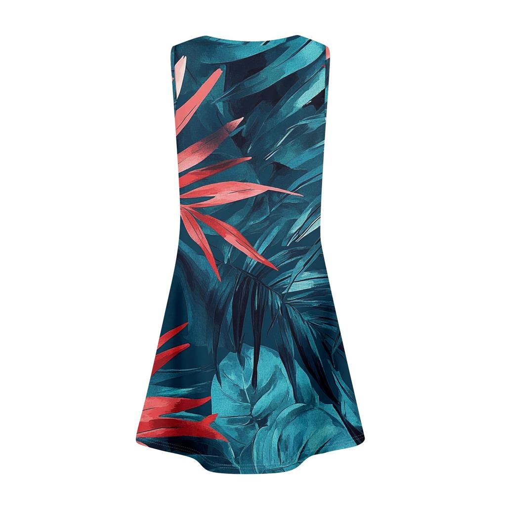 Женский повседневный сарафан с карманами, летнее пляжное платье в стиле бохо, праздничное платье для женщин, платья-майки