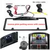 Car License Plate Frame Parking Sensor Radar Rearview Backup Camera Night View