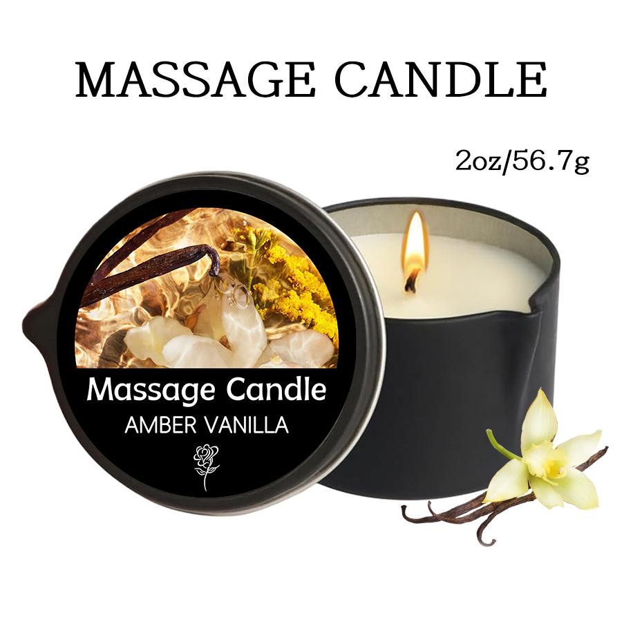 1pc Scented Candles,Sextoys Massage Oil Candle Sex Flirting Dripping Wax for Stress Relief and Skin Moisturizing,iron Box Candle