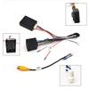 16Pin Power Wiring Harness Cable Adapter With Canbus Box Rear Camera Cable For E46/E39(1995-2000)/E53(99) Android Stereo