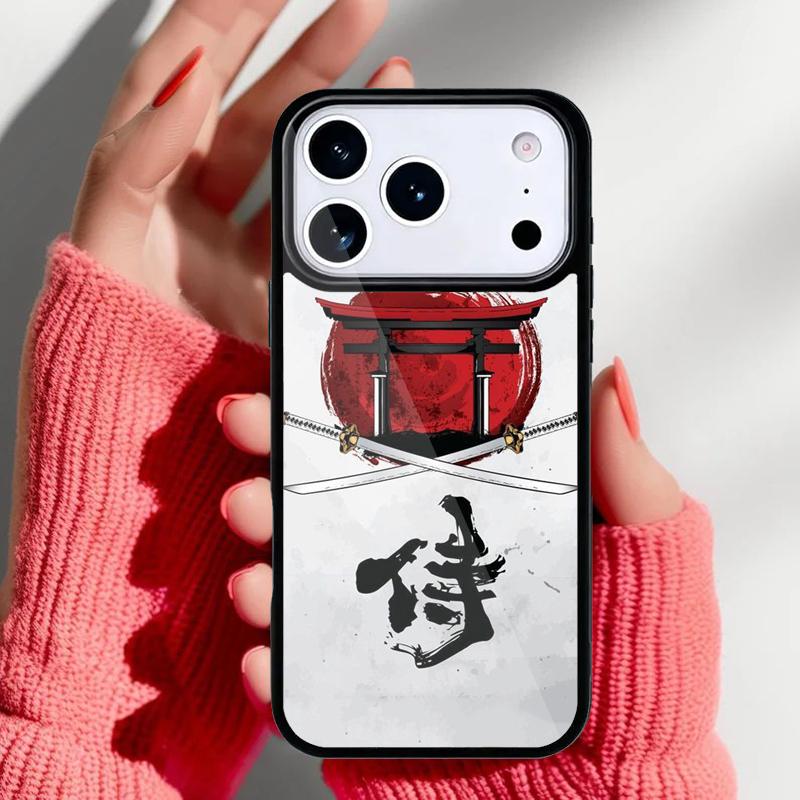 Чехол для телефона Bushido и Японское Солнце для iPhone 17 16 15 14 13 Pro Max Задняя крышка для 12 11 Pro Coque