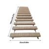 40 Inch Cat Ladder Indoor Climbing Bridge Frame Connected Cat Nest Kitten Paw Grinding Supplies Pet Trainers Animal Lovers