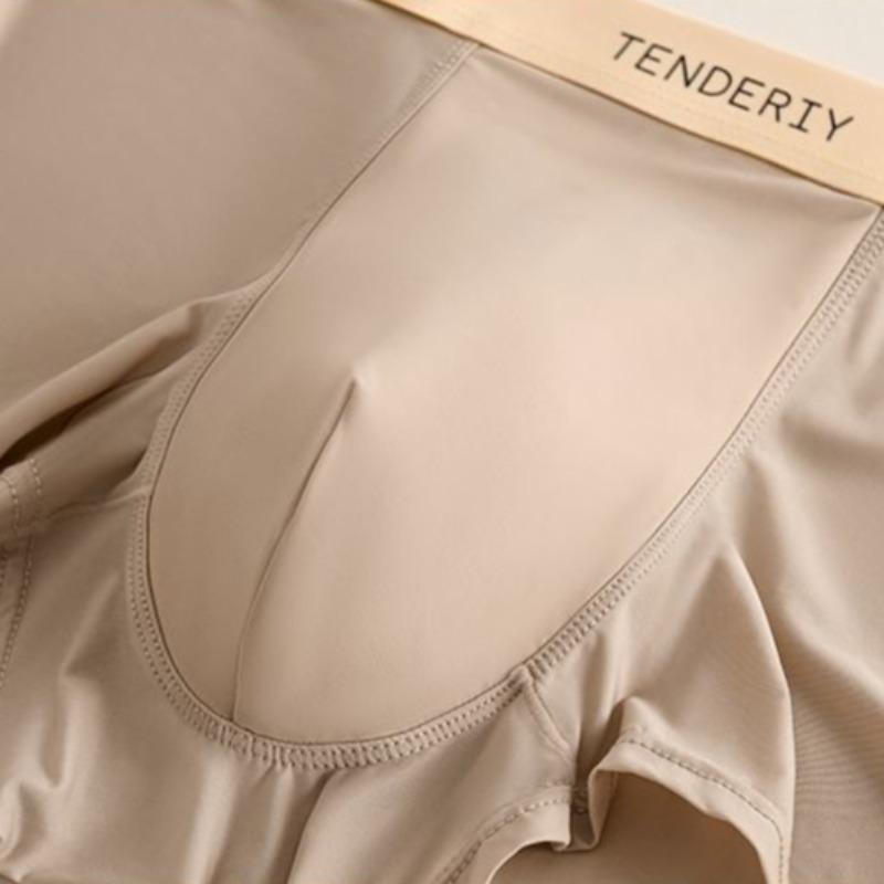 Ультратонкое мужское нижнее белье Ice Silk, быстросохнущее, удобное, простое, летнее, мужские трусы-боксеры, антибактериальное, дышащее мужское нижнее белье