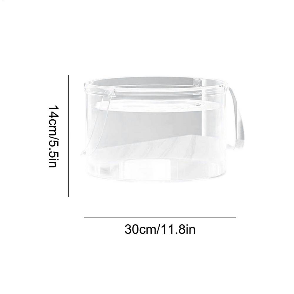 Складной таз для воды прозрачный с ручками портативное ведро для больницы овощей питомника пляжа патио пикника
