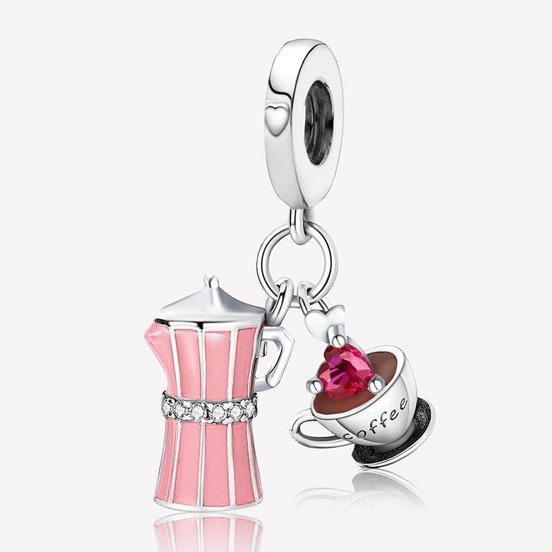 Новый медный разделитель-стрекоза, милые шармы-щенки, бусины-животные, подходят для изготовления браслетов своими руками, подарок персонализированных украшений