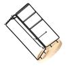 Adjustable Rotating Jewelry Stand Fashionable Wood Necklace Display Stand with Multiple Slots Handy Jewelry Rack