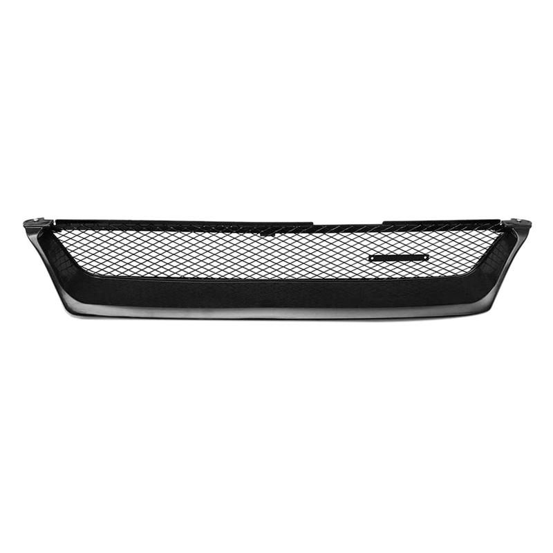 Car Front Bumper Mesh Grill Grille Gloss Black Racing Grills For Toyota Corolla AE101 1993 1994 1995 1996 1997