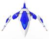 PM Office A Darius Burst CS Core Legend Silver Hawk Burst color scale plastic model PP159 + (2P Ver.) 1/60 color-coded