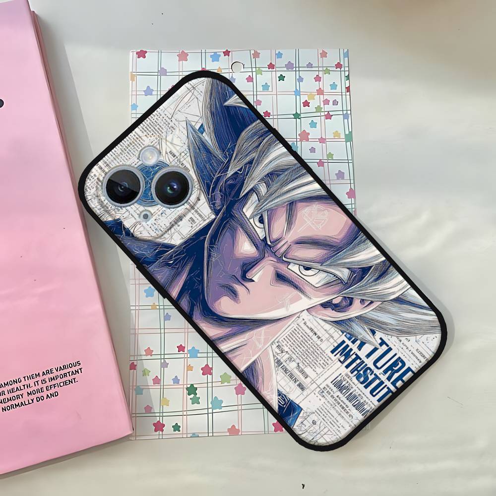Чехол для телефона Goku для iPhone 17 16 15 Pro Max 14 13 12 11 XR X XS Max 8 Plus SE