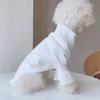 Yousheng Pet Clothes Exquisite Lace Long Sleeve Dog Shirt Two-foot Design Comfortable Pet Pullover Pet Supplies