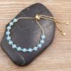 New Fashion Design Rainbow Handmade Beads Inlaid With Turkish Evil Eye Bracelet Women Adjustable Party Jewelry Lucky Gifts