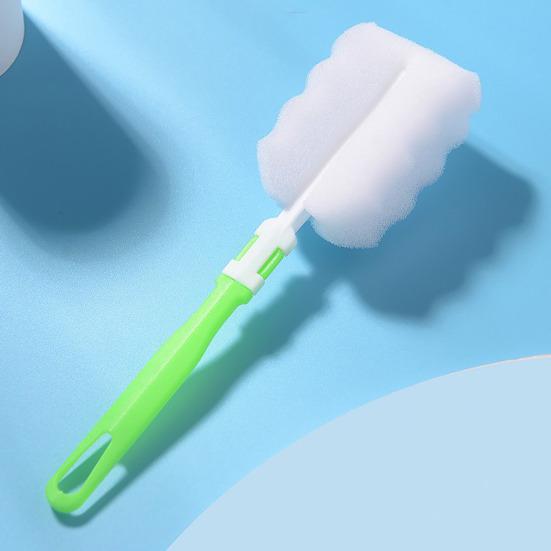 5Pcs Bottle Brush Sponge Cup Cleaner Detachable Long Handle Portable Cleaning Brush for Cups Glasses Water Bottles