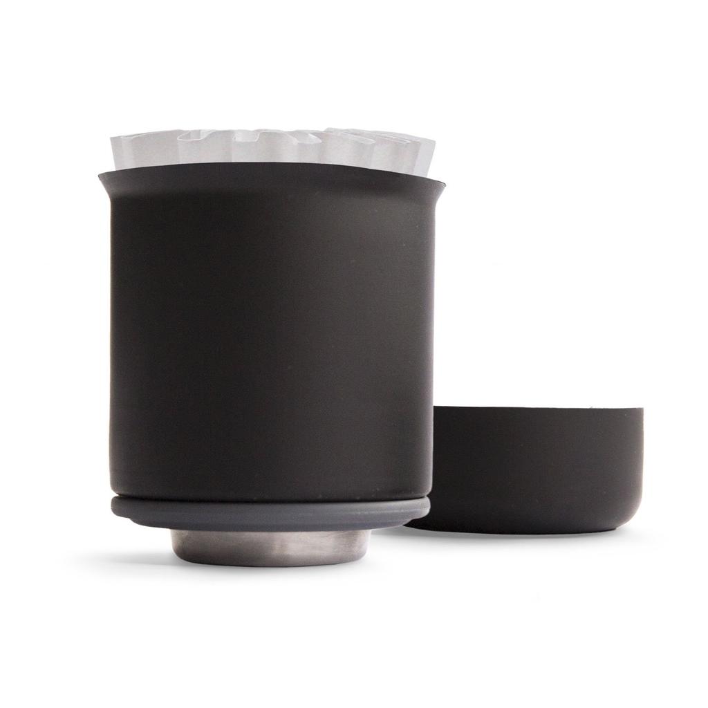 Fellow Stagg Pour-Over Dripper, High-Performance Coffee Dripper with Insulated Stainless Steel Construction and Paper Filter (XF Size)