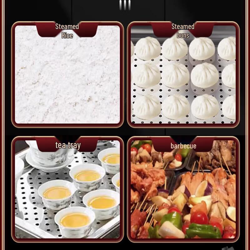 304 Stainless Steel Perforated Steaming Tray