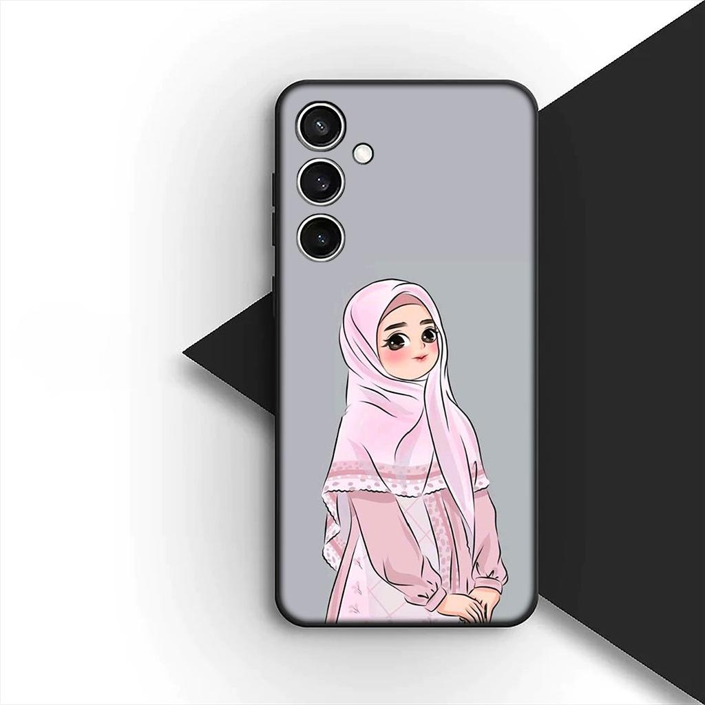 Cover for Apple iPhone 12 13 Pro XS Max Mini ProMax X XR Air 13Pro Casing Phone Case Arabic islamic muslim Muslimah Girl