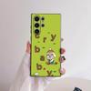 Милый Чехол-Телефон с Куклой C-Crybaby для Samsung Galaxy S25 S24 S22 S23 Ultra S21 S20 Plus 5G Матовый Нескользящий Полностью Закрывающий Мягкий Чехол