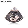 Enamel Ultrasound Shape Brooches Pins Newborn Baby Doctor Nurse Badge Medical Gift