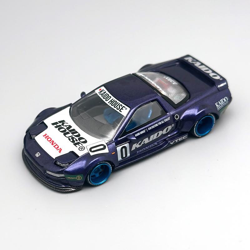 AAALX1 Kaido House 173 MINIGT Purple Honda NSX Kaido Racing V2 alloy car model