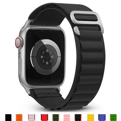 Ремешок Alpine Loop для Apple Watch 44 мм, 40 мм, 45 мм, 49 мм, 41 мм, 42 мм, 38 мм, 40, 44, 45 мм, браслет iWatch Ultra series 8, 7, 6, 5, 3, ремешок