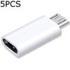 USB Type C Female to Micro USB Male Adapter for Samsung Xiaomi Huawei ,USB C to Micro USB V8 OTG Sync Charger Jack 3