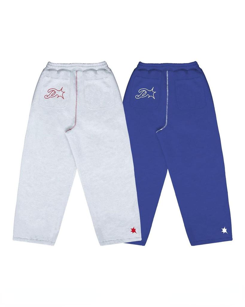Y2K Casual Pants Mens Womens Harajuku Hip Hop Letter Graphics Embroidered Baggy Pants Joggers Elastic Waist Sweatpants