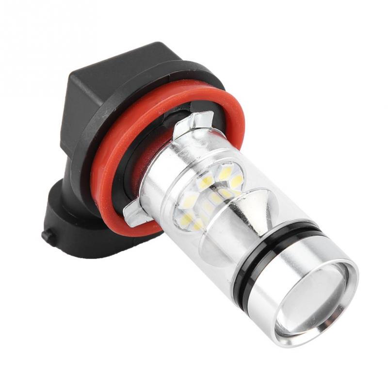 H11 H8 Противотуманные фары 100W 20LEDs Автомобильные противотуманные фары Лампа белого цвета