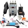 Soldering Station 8586 760W 2 In 1 Digital Display SMD Rework Hot Air Gun Solder Iron 220V ESD Welding Desoldering Repair Tools