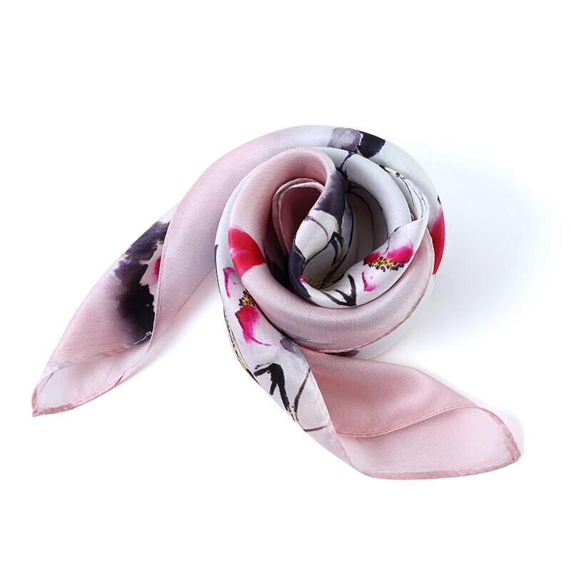 Hengyuanxiang Silk Crepe Satin Scarf