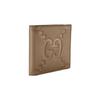 Gucci Double G Logo Embossed Flap Leather Wallet Men wallet Gray Brown 739475-AABY0-2801