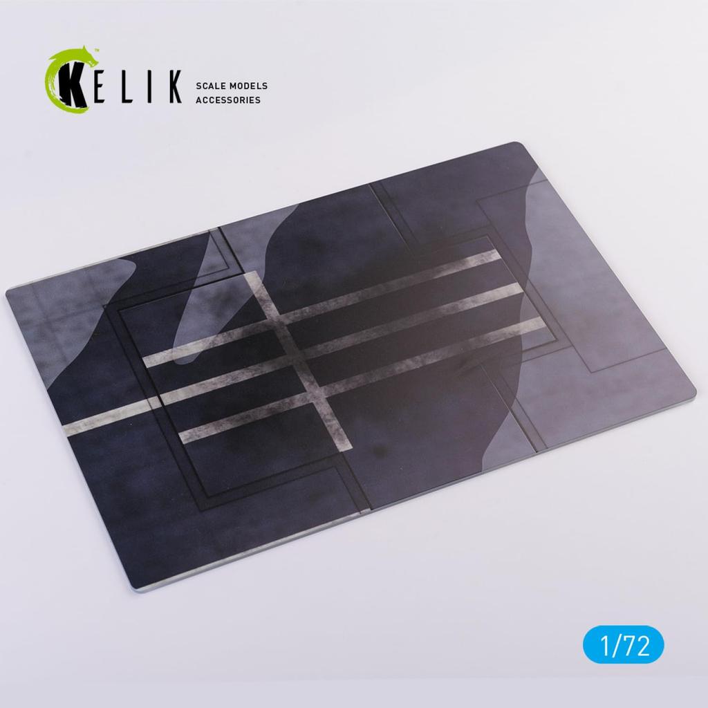 Reskit British HMS Furious 1942 Flight Deck Type 2 280 X 180mm Display Base RSKKS72052 1/72