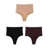 Mid-Waist Tummy Control Body Shaping Thong for Women