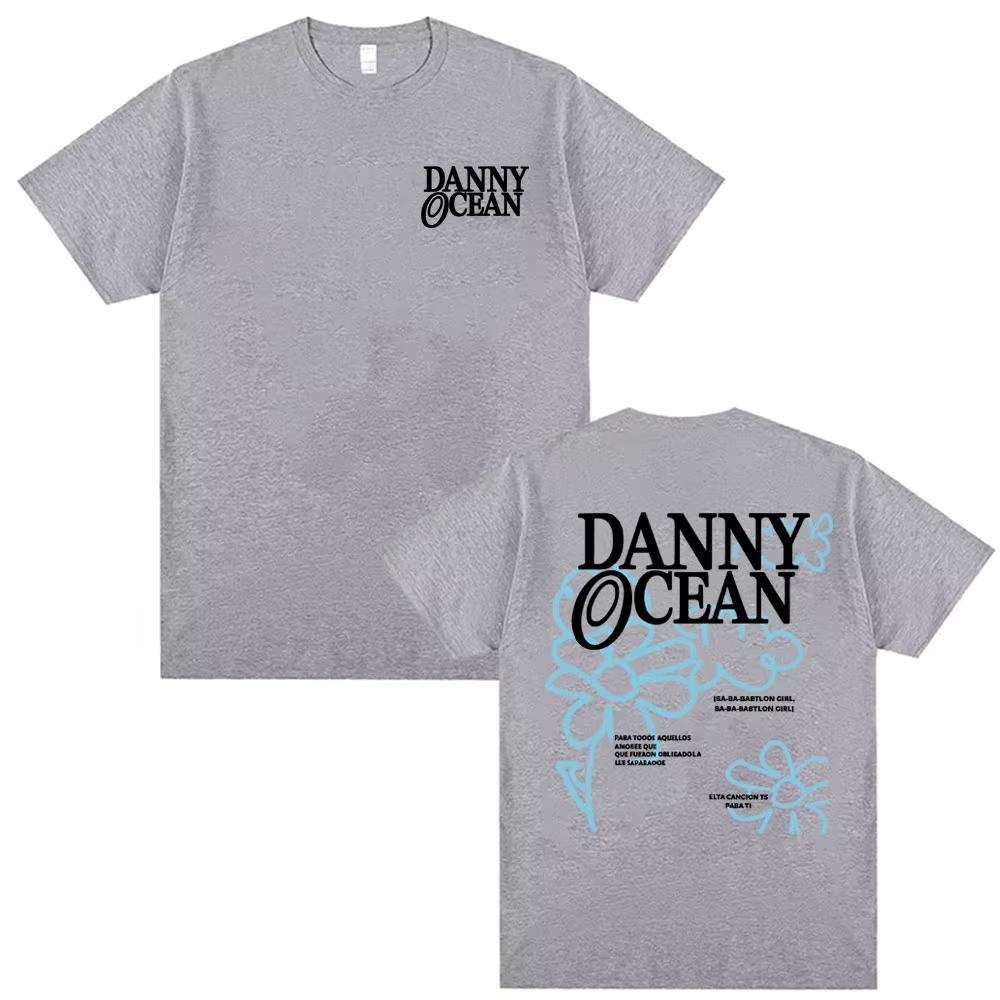 Danny Ocean Babyloh Girl Printed Tee Shirt Men Women Clothing Fashion Aesthetic Tshirt pure Cotton Pop music Streetwear