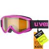 Uvex Ski and Snowboard Single Speedy Pro Children's Goggles, Anti-Fog, Lens,