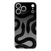 Мягкий прозрачный чехол из ТПУ для телефона iPhone 17 Air 16E 16 11 15 14 Pro MAX 12 13 7 8 Plus SE Пасхальный чехол Защита Цветущая Розовая Змея