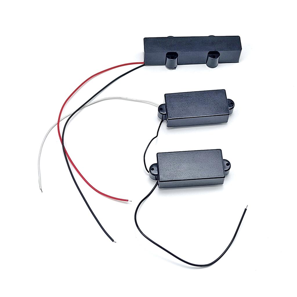 PB Style Bass Guitar Pickup Closed 4-String Precisions PB Bass Pickup Replacement Bass Humbucker Pickups Easy To Use