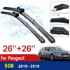 Для Peugeot 508 508sw 508RXH 2010 2011 2012 2013 2014 2015 2016 2017 2018 автомобильные щетки стеклоочистителей щетки дворников автомобиля