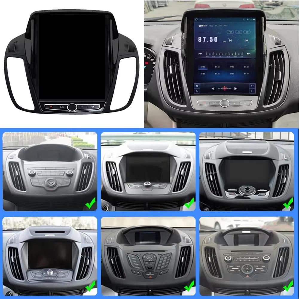 Pdzh2 9,7-дюймовый автомобильный Android Auto для Ford KUGA C-max Escape 2013 - 2015 Мультимедийный плеер Стерео Навигация GPS Головное устройство Сенсорный экран