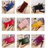 Женский длинный кошелек из искусственной кожи, женский держатель для карт, клатч для телефона, сумки на молнии