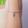 S925 Sterling Silver Nutcracker Pendant Accessories, Guardian Angel Diy Bracelet Lucky Beads