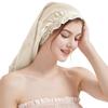 Silk Night 16 Natural Long Hair Tube Enhances and Prevents Sleep Cap Cap, Momme, 100% Silk, Hair, Cap, [Prevents Dryness, Shine, Moisturizes,