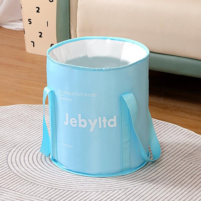 Портативная складная ванна для ног, складное ведро для спа-ванны для ног с крышкой, глубокое замачивание для дома и путешествий