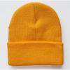 Multi color solid color knitted hat, woolen hat, brimless pullover hat, rolled edge cold weather hat, customizable