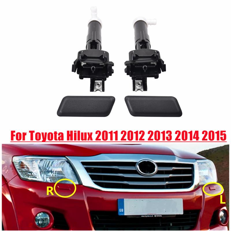 For Toyota Hilux 2011 2012 2013-2015 Left Right Side 85208-0K020 Car Accessories Front Headlight Headlamp Washer Jet Nozzle