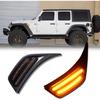 LED Front Fender Side Marker Light Turn Signal Lamp For Wrangler JL 2018-2020