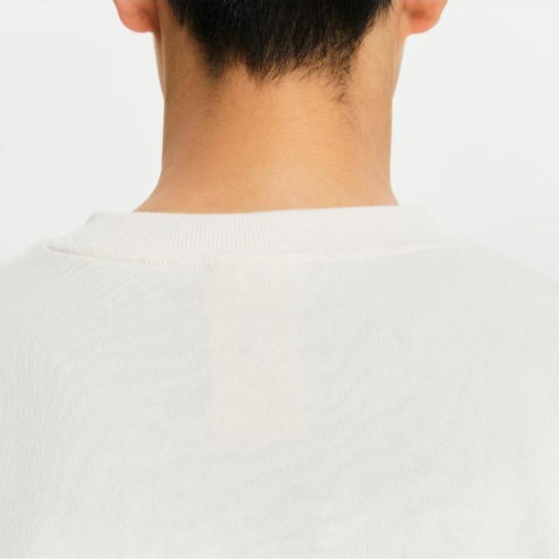 New Balance Футболка с длинным рукавом Rqk Nbnce2s021 35 Public Small Logo Sweatshirt Semi Ove 