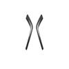 Car Front Bumper Air Vent Trim Spoiler For BMW 5 Series G60 G61 i5 M Sport 2024+ Canards Blade Side Splitter Stickers Cover