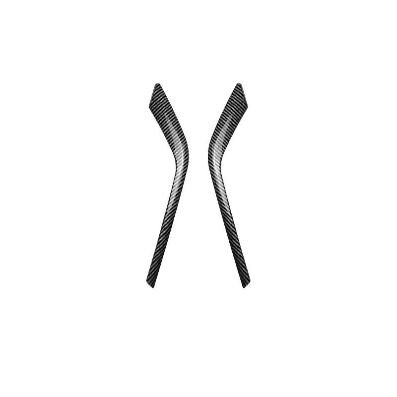 Car Front Bumper Air Vent Trim Spoiler For BMW 5 Series G60 G61 i5 M Sport 2024+ Canards Blade Side Splitter Stickers Cover