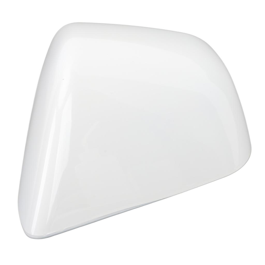 Rear View Side Mirror Cover White Rearview Door Wing Mirror Cap Replacement for Tesla Model 3 2017 To 2023