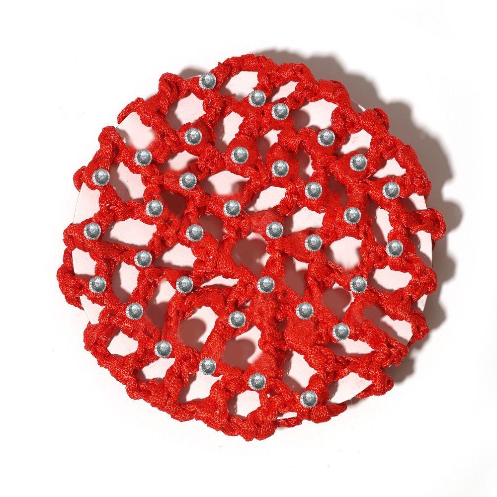 Резинки для волос, чехол для пучка, снуд, дышащая сетка, балетная сетка для волос для девочек, эластичная сетка для волос для детей