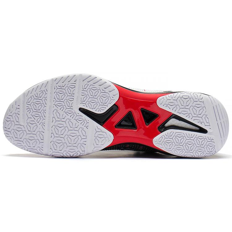 Бадминтонные кроссовки Li Ning Унисекс Низкие Стандартные Белый/Черный AYAS018-2